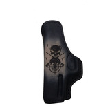 Coldre Velado The Punisher Gp Leathers Ts9/g19