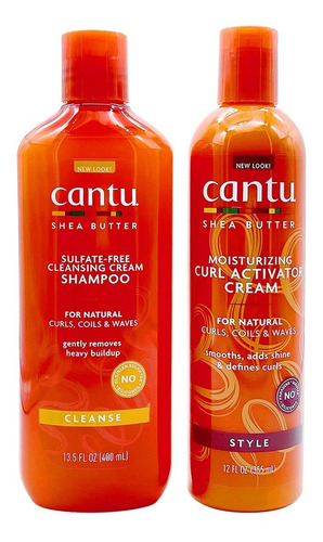 2 Pack Cantu Shampoo + Activador