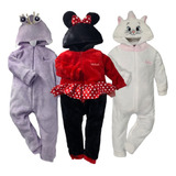 Kit 3 Mamelucos Disney Marie, Minnie, Boo  A Precio 2