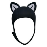 Cat Ears Diving Hood With White Ear G