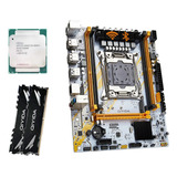 Kit Placa Mãe X99 + Xeon 2680 V4 + 32gb Ddr4 + Brindes