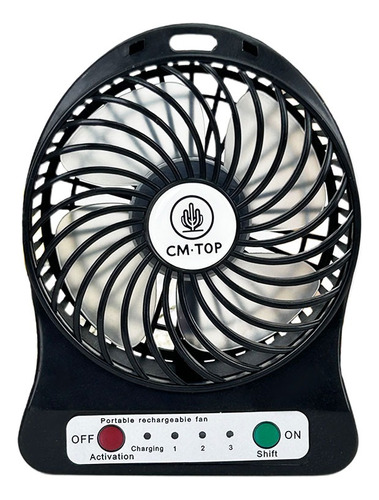 Mini Ventilador De Escritorio Usb Portatil 3 Velocidades