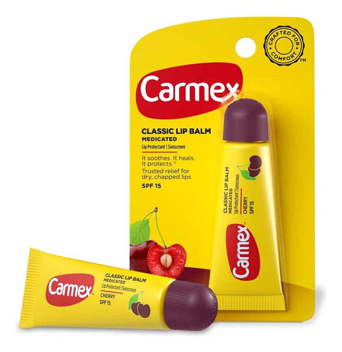 Carmex Bálsamo Labial Original 100% Sabor Cherry / Cereza 1u