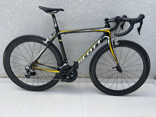 Bicicleta Speed Scott Cr1 - Tam 52 - Carbono - Shimano 105