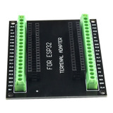 Placa Adaptador Expansão Com Borne Esp32 38 Pinos No Full