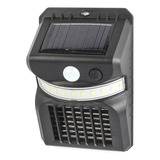 Luz Led Exterior Solar Panel Sensor Movimiento Mata Mosquito