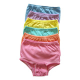 Set De 12 Pantaletas Para Niña En Algodon