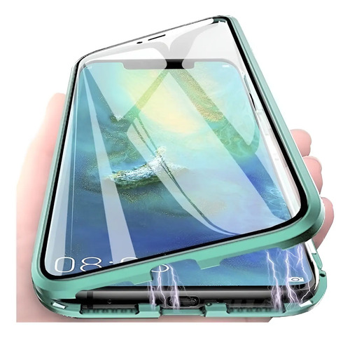 Funda 360 Magnética Para Oppo Reno 6 Lite / Cristal Doble