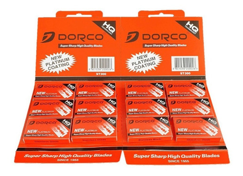 Dorco Hoja X 60 Cuchillas Original 12 Cajas Cada Una Con 5 Cuchillas