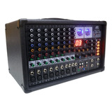 Pa Proaudio Mix-10p Consola Mezcladora Amplificada 300w