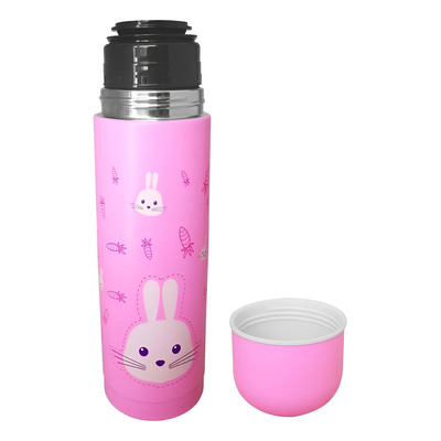 Termo Steiner Doble Acero Inox Bunny Biberon Bebé 500/750 Ml Rosa 750ml