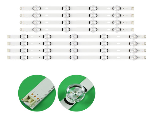 Set Tiras Leds Para Tv LG 47 / 47lb5800 47lb6500