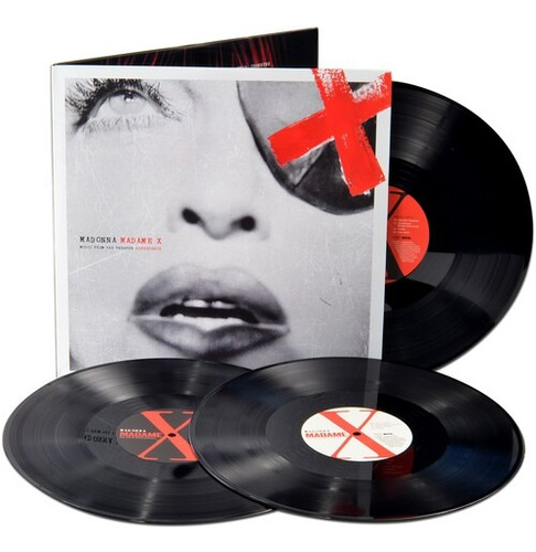 Madonna Madame X Live Vinilo Triple 180 Gramos Gatefold Imp.