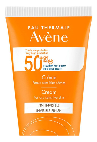 Avene Protector Solar Fps50 Crema Pieles Secas Sensibles