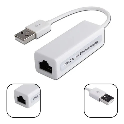 Adaptador Usb Ethernet Convertidor Lan Red 