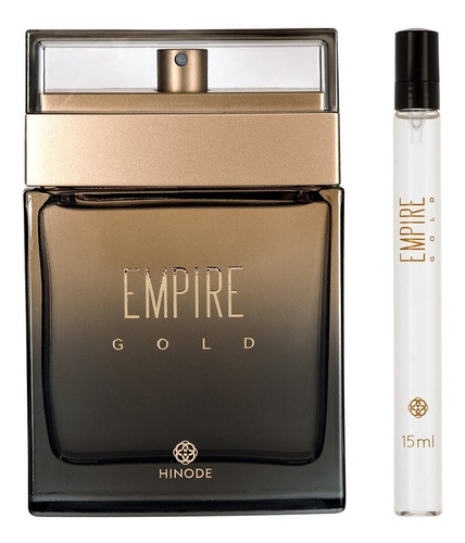 Kit Perfume Para Homem Empire Gold Hinode + Perfume De Bolso