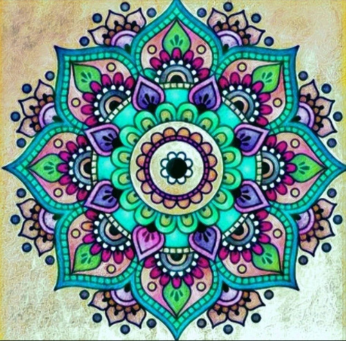 Diy Diamond Painting Pintura Diamante 5d Kit Chile Mandala