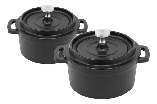 Mini Cocotte - Mini Horno Holandés De 8 Oz, 0.25 Cuartos De 