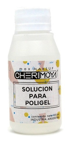 Solucion Para Poligel 120ml Cherimoya