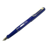 Caneta Tinteiro Jinhao Student Metal Azul