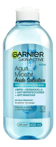 Garnier Skin Active Agua Micelar Anti Acne 400ml