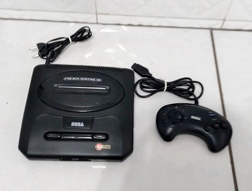 Console Mega Drive 3 Sega Com Controle