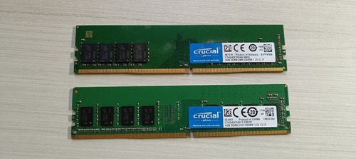 Memoria Ram Color Verde  4gb 1 Crucial Ct4g4dfs824a (x2)