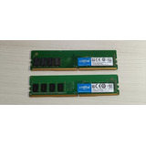 Memoria Ram Color Verde  4gb 1 Crucial Ct4g4dfs824a (x2)