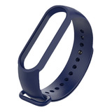 Pulseira Silicone Para Mi Band Series 5 6 E 7 Diversas Cores