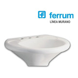 Lavatorio 1-3 Orificios Blanco Ferrum Murano Sanitarios Baño