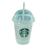 Vaso Starbucks Escamas Verde Reusable Cola Sirena Original