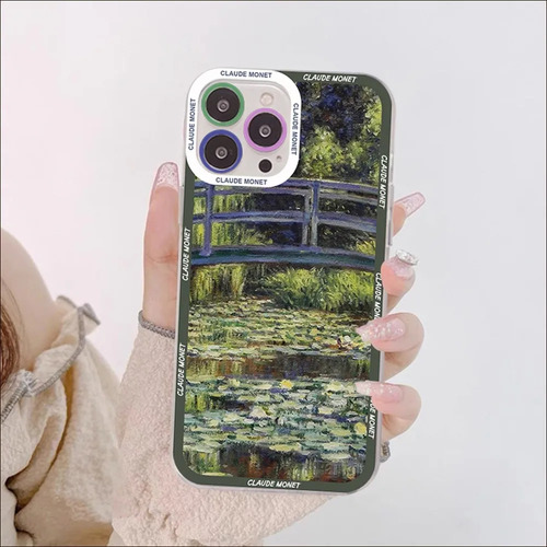 Funda De Teléfono Monet Impressionist Arts Para iPhone 11, 1
