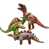 Dinosaurio Rex, Juguete De Goma, Juguete Con Sonido, 50cm