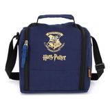 Lancheira Escolar Térmica Harry Potter Hogwarts Licenciada Cor Azul