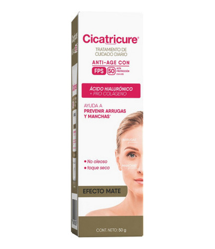 Cicatricure Protector Solar Fps 50 Facial Antiage X 50ml