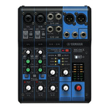 Mixer Consola Yamaha Mg06x De 6 Canales Con Efectos + Cuo