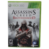 Assassin's Creed Brotherhood Original Con Manual Xbox 360 