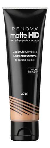 Base Líquida Perfeccionadora Matte Hd 30ml Renova