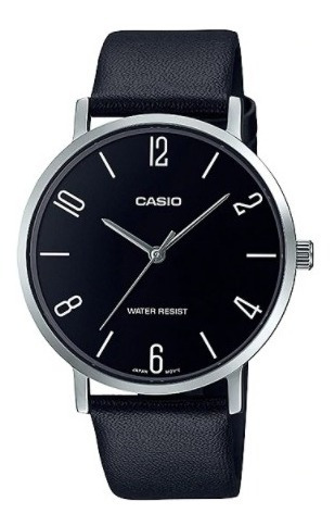 Reloj Casio Hombre Mtp-vt01l-1b2 Agente Oficial Gtia 2 Años