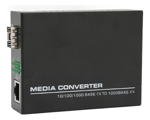 Convertidor De Fibra A Ethernet Media Gigabit Sfp Rj45 10 10