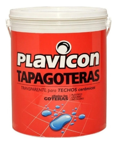 Plavicon Transparente Tapagoteras Impermeable 4 Litros