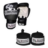 Kit Par Vendas 3,5 Mts Abrojo + Guantes Entrenamiento Boxeo