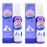 A Spray Limpiador De Dientes Perros Y Gatos Adiós Mal Olor