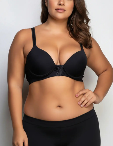 Sutiã 48 50 52 54 Plus Size Nadador Com Bojo Aberto Frente