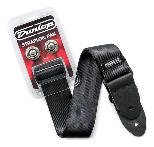 Dunlop Slst001 Straplok Pak, Níquel Doble Diseño Straplok Y 