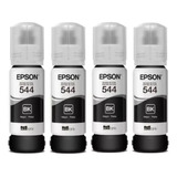 Tinta Epson 544 Negra Combo X4 L3210 L3110 L3250 L5590 L5790