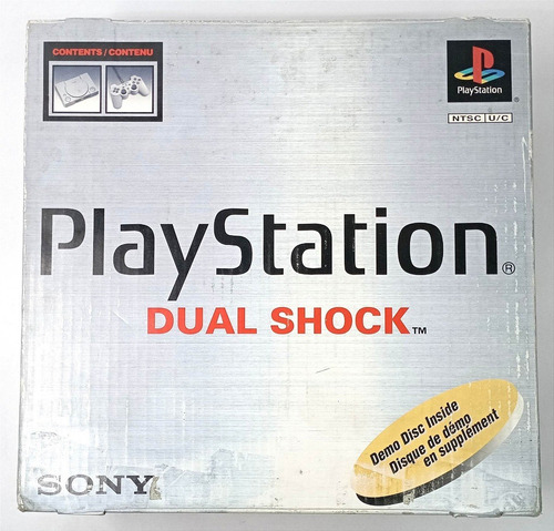 Consola Playstation Ps1 En Caja Scph-7501 Rtrmx