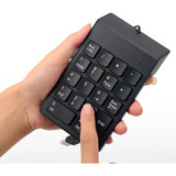 Mini Teclado Numérico Usb Com Fio Calculadora P/ Pc Notebook