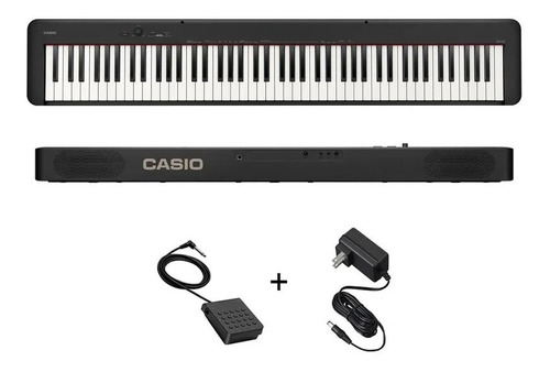 Piano Casio Cdp-s110bk Digital Teclas Pesadas 88 Teclas