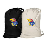 Amplio Universidad De Kansas Bahía De Lavandería Bolsa -2 Pc